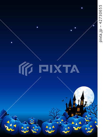 ハロウィン背景素材 ハロウィン背景素材 42730655