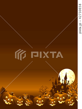 ハロウィン背景素材 ハロウィン背景素材 42730658