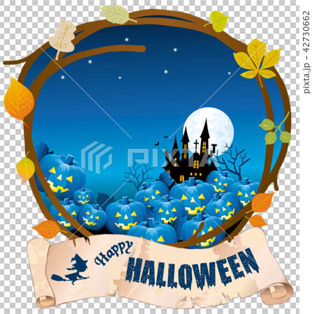 ハロウィン背景素材 ハロウィン背景素材 42730662