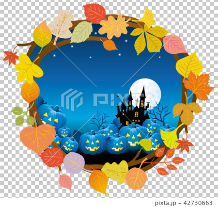 ハロウィン背景素材 ハロウィン背景素材 42730663