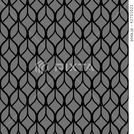 The geometric pattern with wavy lines. Seamless The geometric pattern with wavy lines. Seamless 42731022