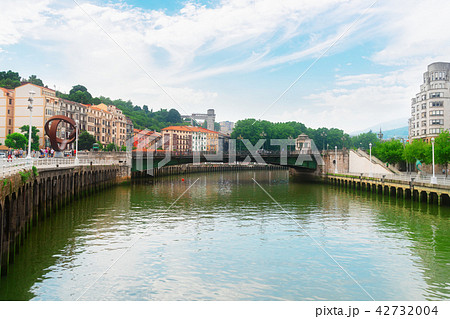 old town of Bilbao, Spain 42732004