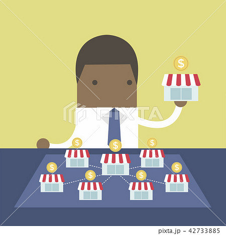 African businessman want to expand his business. 42733885