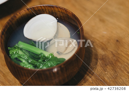 蛤のお吸い物 蛤のお吸い物 42736208