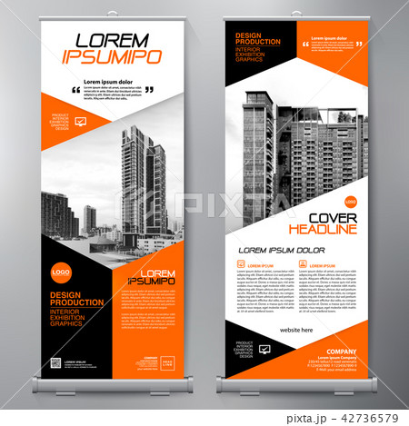 Business Roll Up. Standee Design. Banner Template Business Roll Up. Standee Design. Banner Template 42736579
