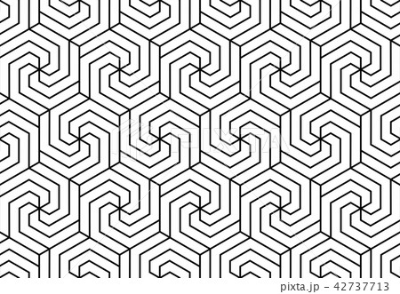 Abstract geometric pattern with stripes, lines. Abstract geometric pattern with stripes, lines. 42737713