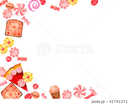 焼き菓子の背景 焼き菓子の背景 42741371