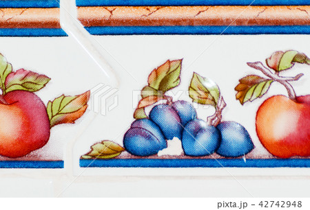 Traditional ornamental Spanish decorative tiles 42742948
