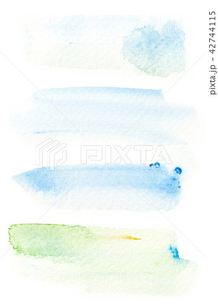 Abstract watercolor brush stroke background. 42744115