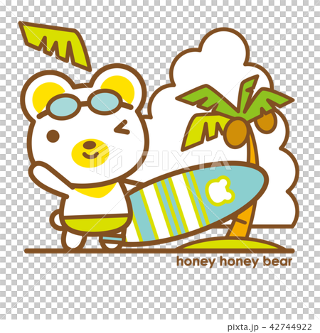 ハニーハニーべあ サーフボード 42744922