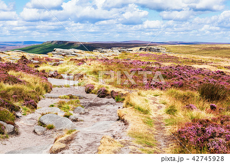 Stanage Edge, Peak District. UK 42745928