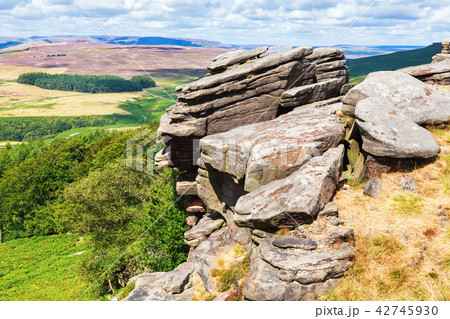 Stanage Edge, Peak District. UK 42745930