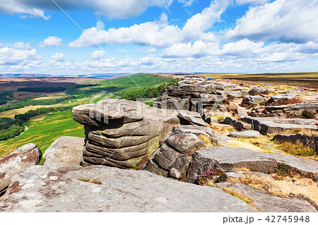 Stanage Edge, Peak District. UK 42745948
