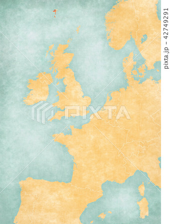 Map of Western Europe - Faroe Islands Map of Western Europe - Faroe Islands 42749291