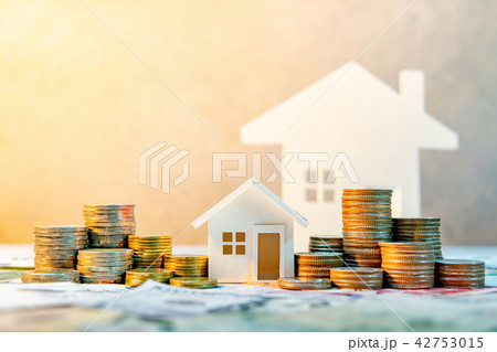 Real estate investment. Saving money concept Real estate investment. Saving money concept 42753015