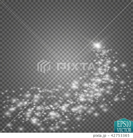 A bright comet with large dust. Falling Star. Glow light effect. A bright comet with large dust. Falling Star. Glow light effect. 42753365