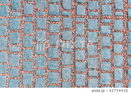 Stone pavement texture abstract background 42754410