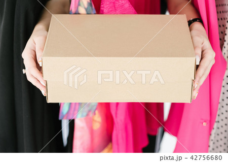 shoebox fashion shopping lifestyle hands holding shoebox fashion shopping lifestyle hands holding 42756680