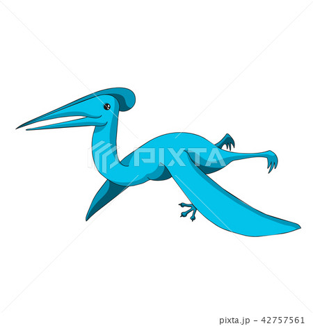 Cartoon dinosaur icon 42757561