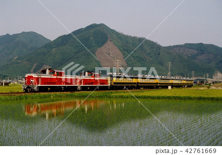 1994年　播但線DD51重連サロンカーなにわお召訓練 42761669