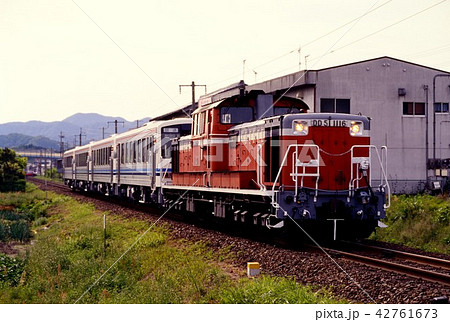 1994年 山陰線を行くDD511116キハ120系甲種輸送 1994年 山陰線を行くDD511116キハ120系甲種輸送 42761673