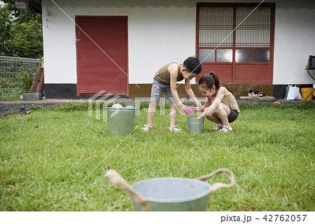 子供 ガーデン 庭園 42762057