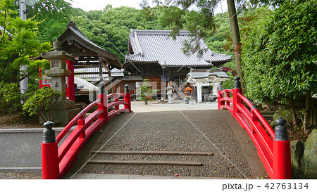 四国遍路3番札所金泉寺極楽橋 四国遍路3番札所金泉寺極楽橋 42763134