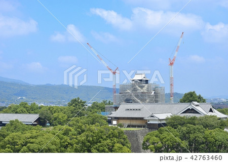 熊本城　復旧工事 42763460