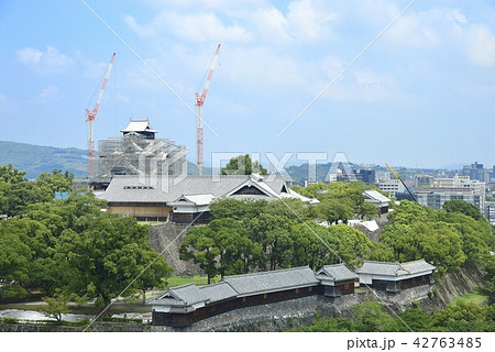 熊本城 復旧工事 熊本城 復旧工事 42763485