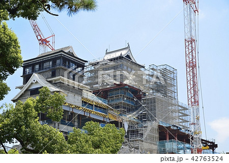 熊本城　復旧工事 42763524