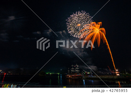 （静岡県）下田黒船祭、海上花火大会 42765955