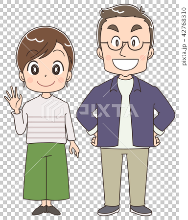 Araffo male and female illustration 42768310