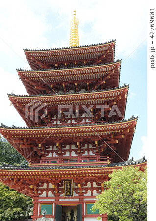 高幡不動尊 五重塔 高幡不動尊 五重塔 42769681
