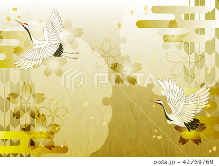 和柄 背景画像のイラスト素材