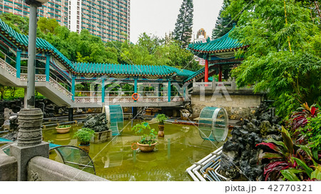 黄大仙廟従心苑 玉液池の紫気東來 黄大仙廟従心苑 玉液池の紫気東來 42770321