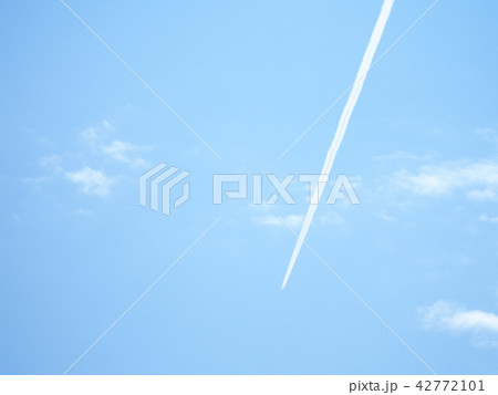 飛行機雲 42772101