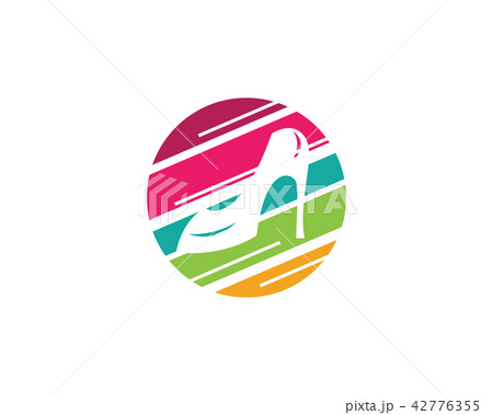 Elegant shoe icon vector 42776355