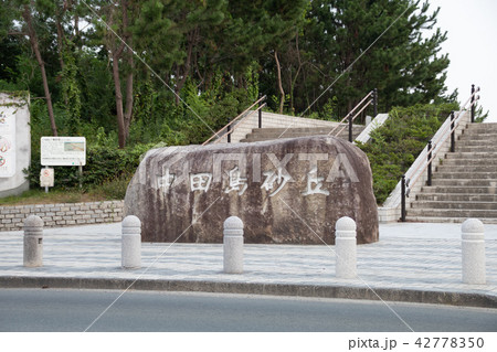 中田島砂丘の入り口 42778350