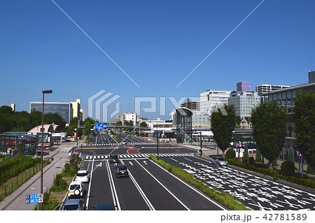 つくば駅前の街並み つくば駅前の街並み 42781589
