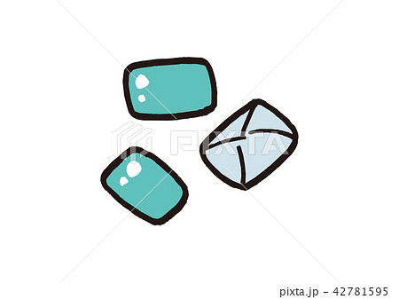 ガムのイラスト素材