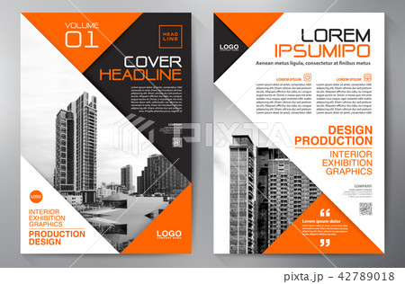 Business Brochure. Flyer Design. Leaflets Template 42789018