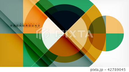 Vector circle abstract background 42789045