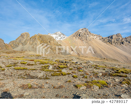Horny mountains of East Iceland Horny mountains of East Iceland 42789317