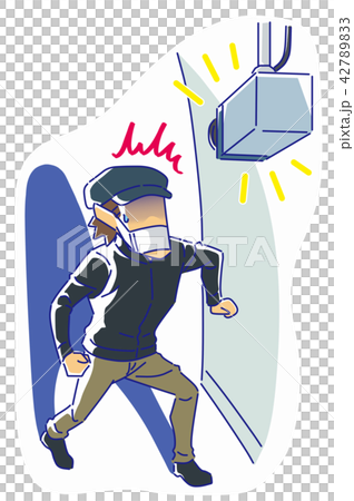 Anti-thief security camera 42789833