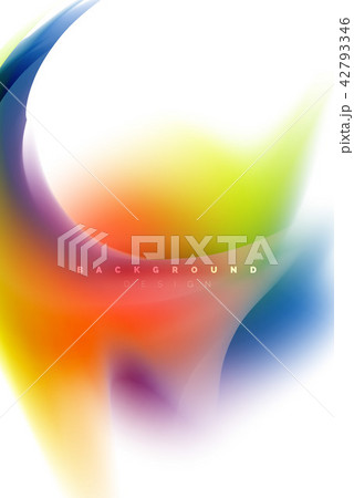 Holographic paint explosion design, fluid colors flow, colorful storm. Liquid mixing colours motion Holographic paint explosion design, fluid colors flow, colorful storm. Liquid mixing colours motion 42793346