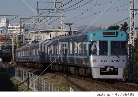 京王 1000系 ブルーグリーン 高井戸駅 京王 1000系 ブルーグリーン 高井戸駅 42796498