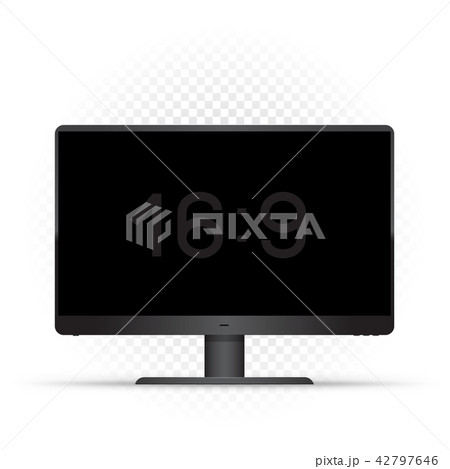 black 16 to 9 computer monitor 42797646