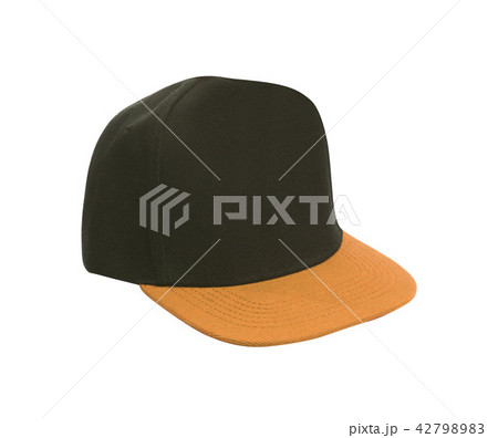 black and orange baseball hat 42798983