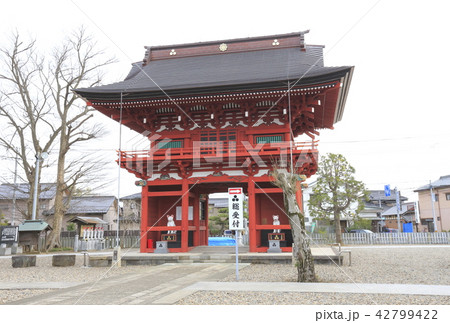 板橋不動尊 楼門(仁王門 山門) 茨城県つくばみらい市 板橋不動尊 楼門(仁王門 山門) 茨城県つくばみらい市 42799422