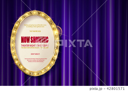 Oval Golden frame Oval Golden frame 42801571